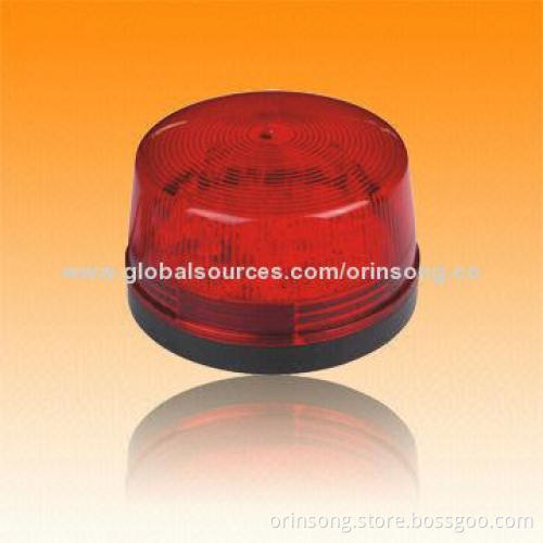 LED Warning Strobe Light with DC 12V/24V Operating Voltages